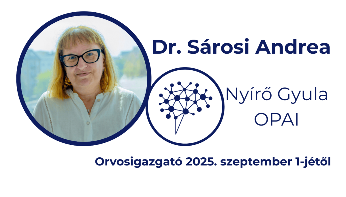 Dr. Sárosi Andrea orvosigazgató