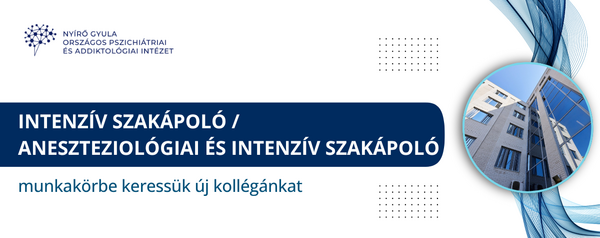 Intenzív szakápoló / Aneszteziológiai és intenzív szakápoló